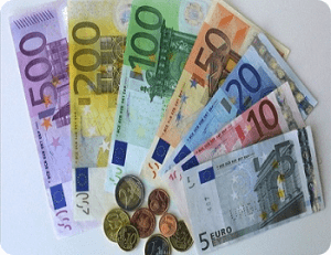 Billetes de Euro.
